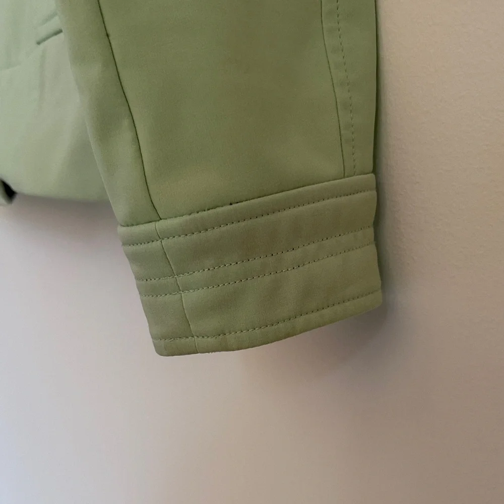 The North Face Women's Softshell Apex Jacket in Mint Green - Picture 6 of 9